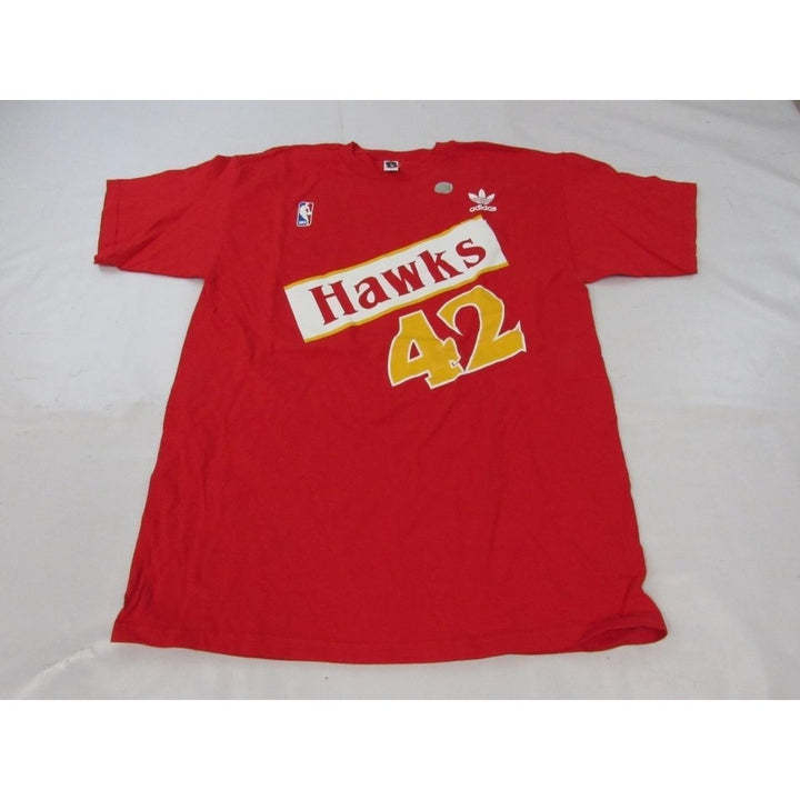 Kevin Willis 42 Atlanta Hawks Mens Size XL XLarge Adidas Shirt Image 4