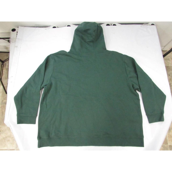 Slippery Rock Lions Mens Size 5XL 5XLarge Green Hoodie Image 2