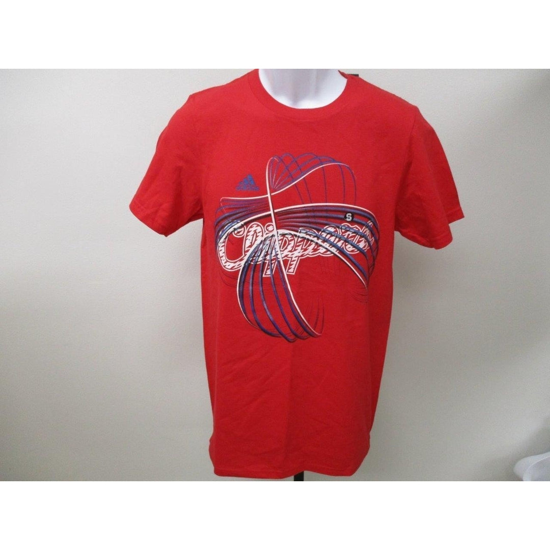 Los Angeles Clippers Mens Size S Small Red Adidas Shirt MSRP 22 Image 2