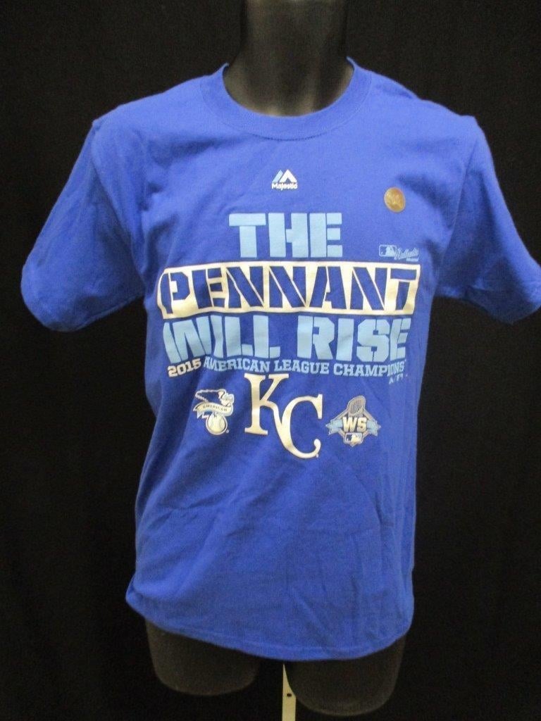 Kansas City Royals Mens Size S Small Blue Shirt MSRP 28 Image 1