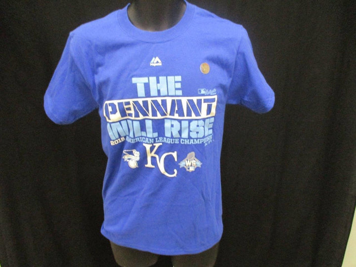 Kansas City Royals Mens Size S Small Blue Shirt MSRP 28 Image 2