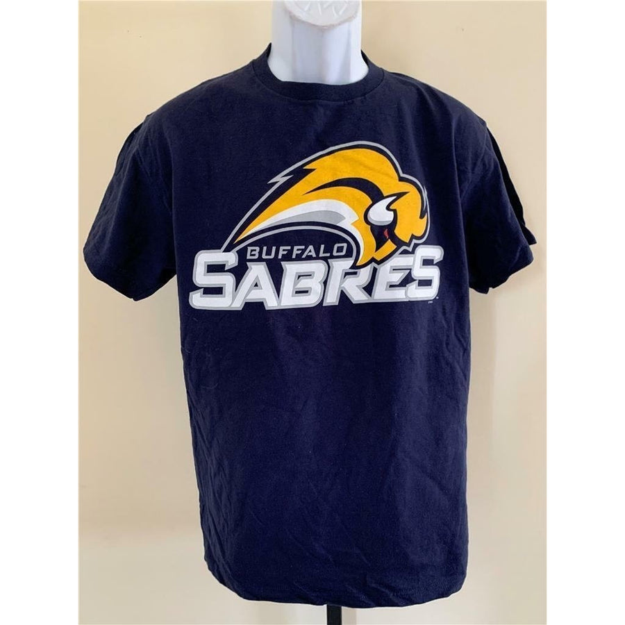 Buffalo Sabres Mens Size M Medium Blue G-III Shirt Image 1