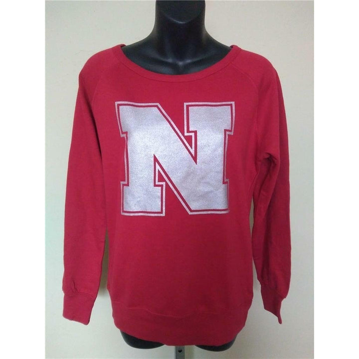 Nebraska Cornhuskers Womens Size S Small Red Sweatshirt MSRP 50 Image 1