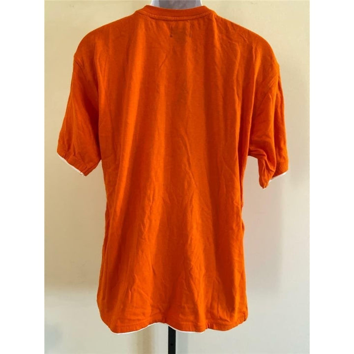 Clemson Tigers Mens Size L Large Orange Shirt Image 4