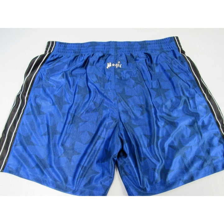 2000-2001 Orlando Magic Mens Size 5XL Mitchell and Ness Authentic Game Shorts 125 Image 2