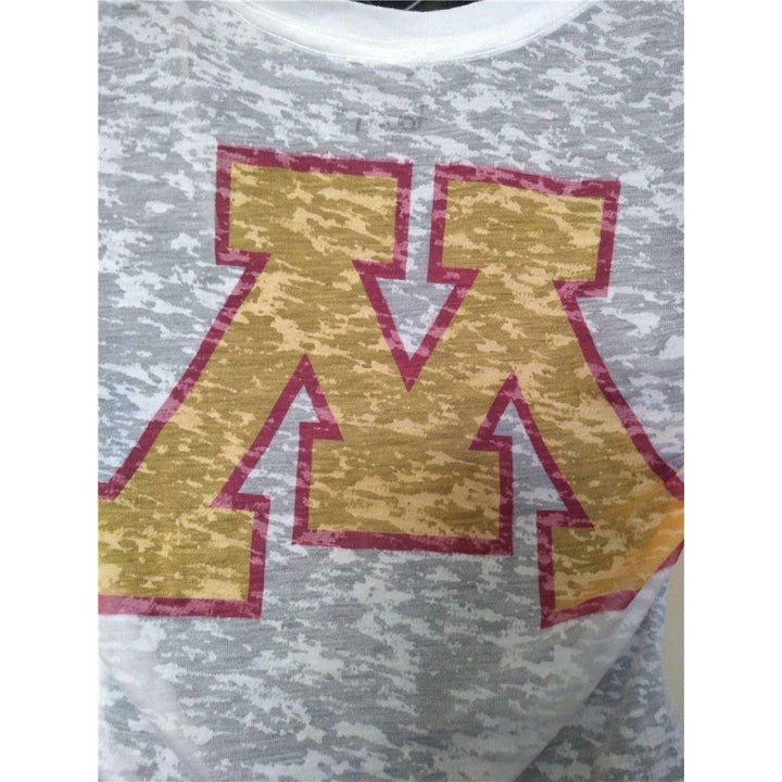 Minnesota Golden Gophers Womens Size M Touch By Alyssa Milano Sheer Shirt Image 4