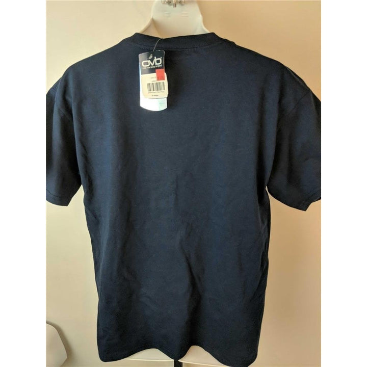 Utah State Aggies YOUTH Size L Large 14/16 Navy Shirt Image 4