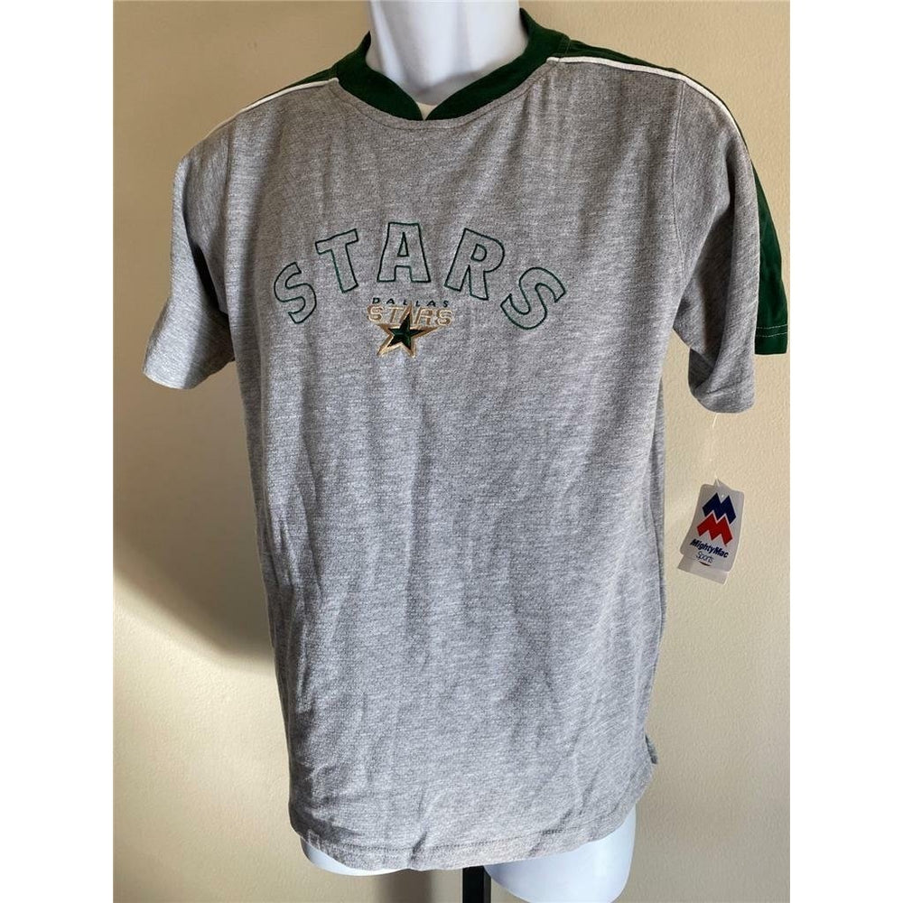 Dallas Stars Youth Size L Large Gray Shirt Image 2