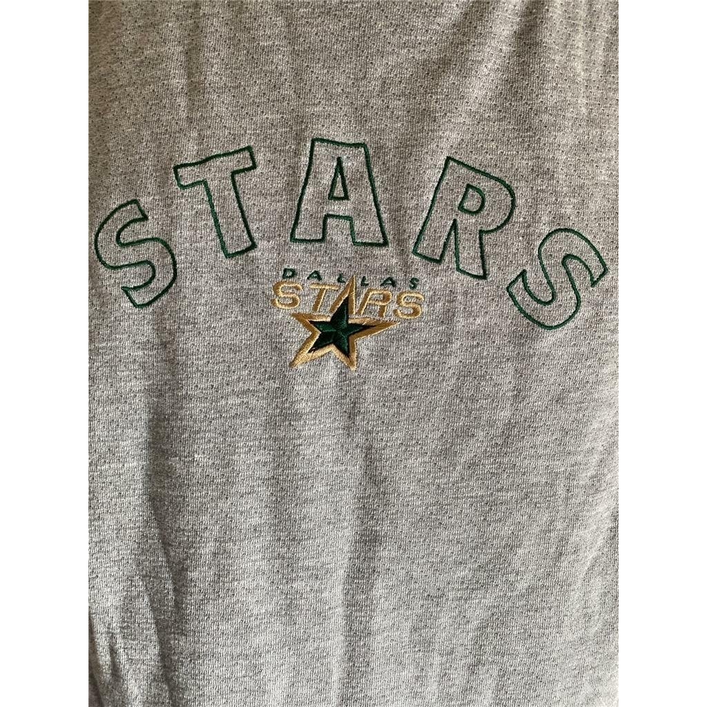 Dallas Stars Youth Size L Large Gray Shirt Image 3