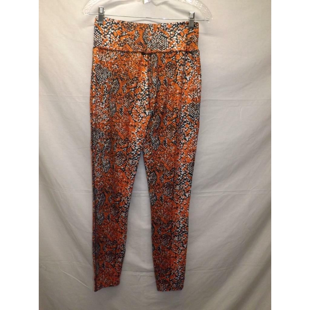 Zubaz Auburn Tigers Womens Size M Medium Yoga Leggings Pants Image 3