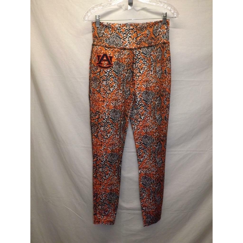 Zubaz Auburn Tigers Womens Size M Medium Yoga Leggings Pants Image 4