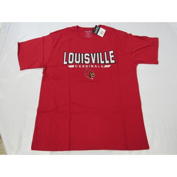 Louisville Cardinals Mens Size L Large Red Shirt 25 Image 4