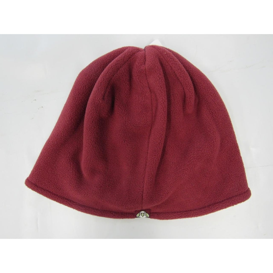 Boston College Eagles Mens Size OSFA Maroon Fleece Beanie Hat Image 2