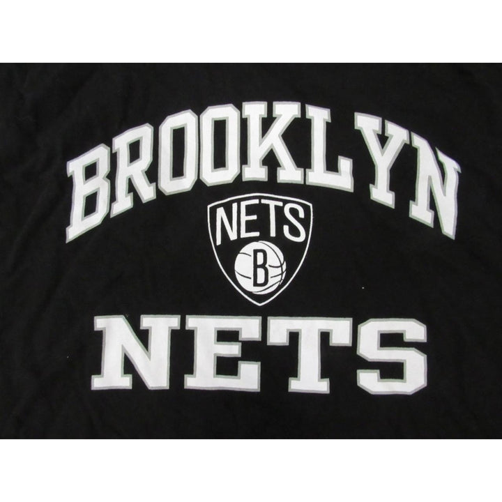 Brooklyn Nets Mens Size 5XL 5XLarge Black Majestic Shirt Image 3