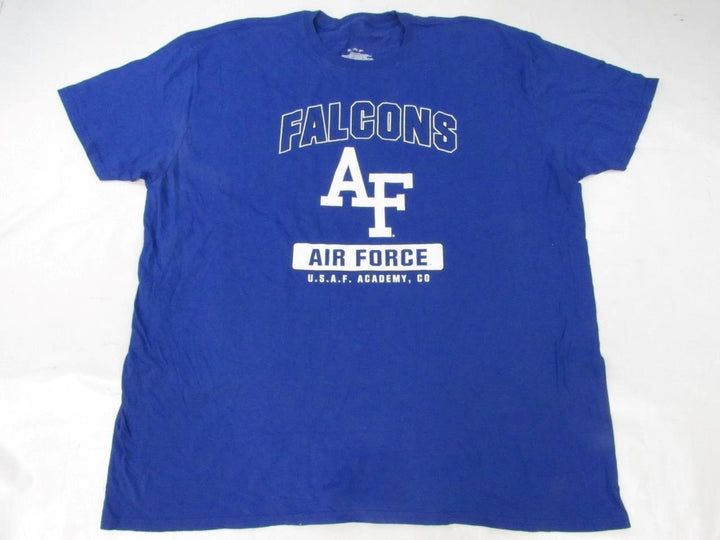 U.S.A.F Air Force Academy Falcons Mens Size 3XL 3XLarge Blue Shirt Image 1