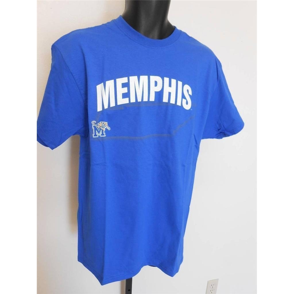 Memphis Tigers Mens Size L Large Blue Shirt Image 4