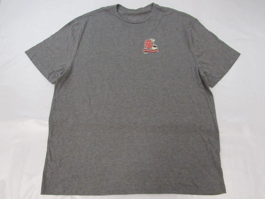 University of Maryland Terrapins Mens Size 2XL 2XLarge Gray Shirt Image 1