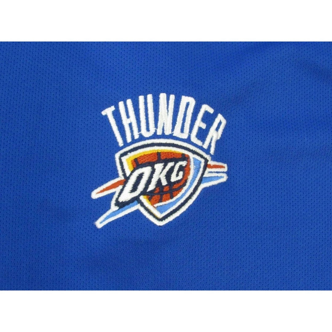 Oklahoma City Thunder Womens Size 2XL 2XLarge Adidas Polo 3-Button Shirt Image 4