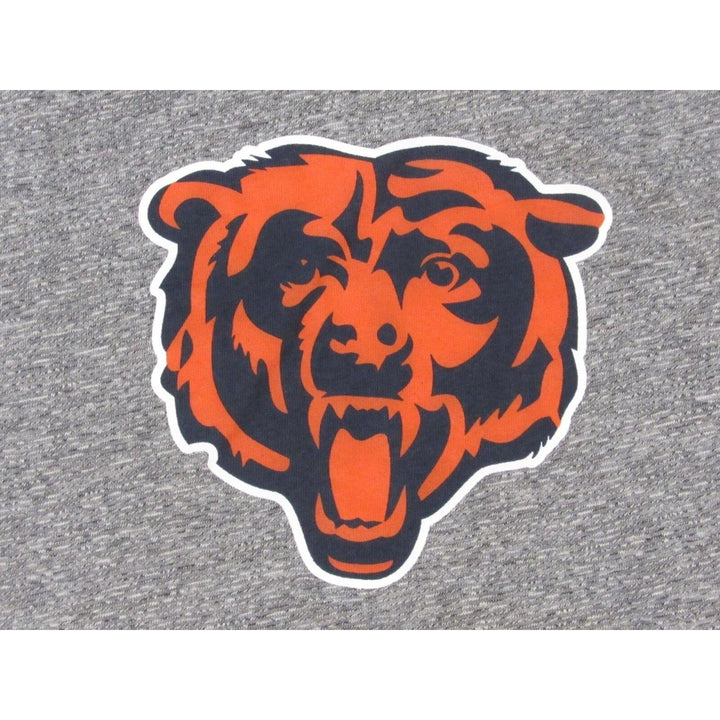 Chicago Bears Mens Size M Heather Gray Majestic Shirt Image 3