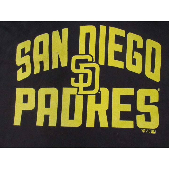 San Diego Padres 1 Dad Mens Size L Large Brown Hoodie Image 3