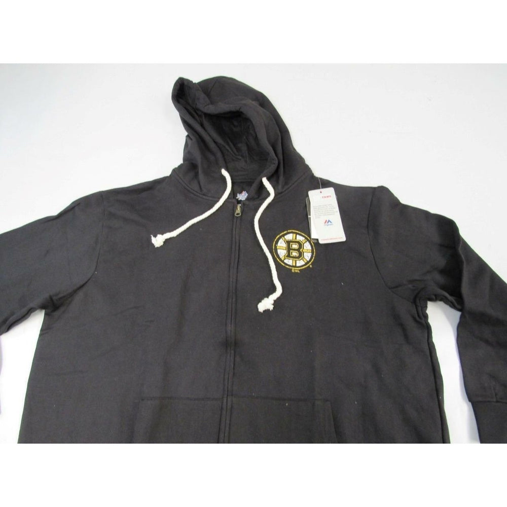 Boston Bruins Womens Plus Size 1X Majestic Full Zip Hoodie Image 2