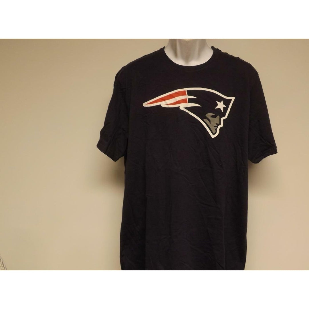 England Patriots Mens Size M Medium Blue Shirt Image 2