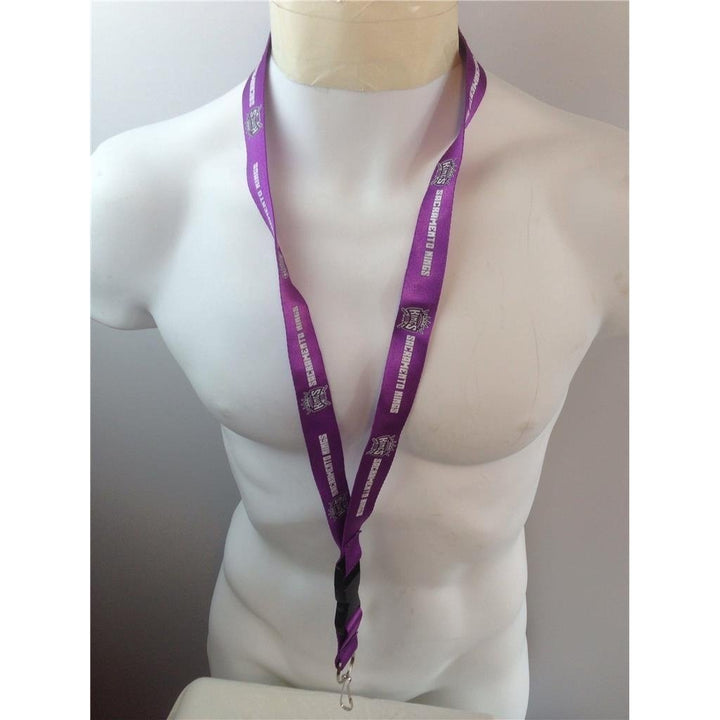 Official Sacramento Kings 22 Inch Breakaway Lanyard Purple Image 1