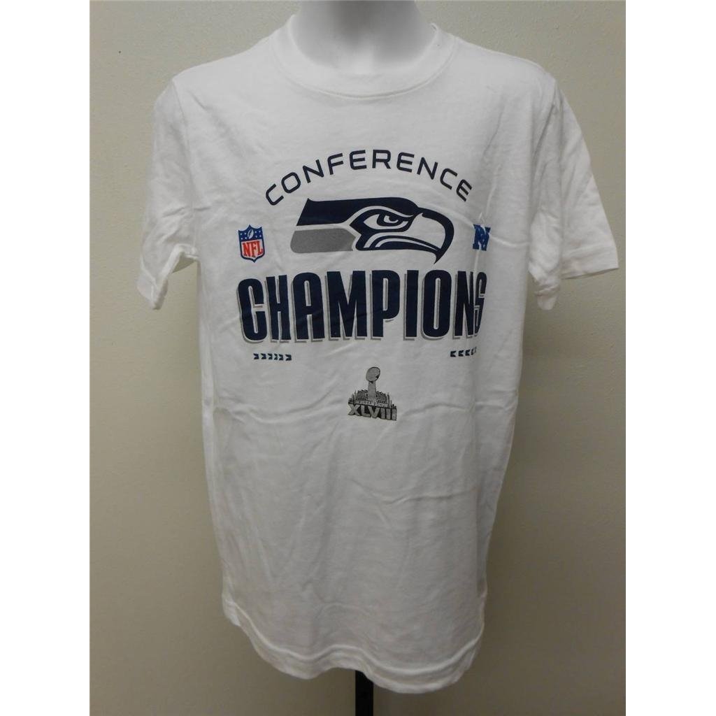 -minor-flaw Seattle Seahawks YOUTH M MEDIUM SIZE 10/12 Shirt 54QF Image 1