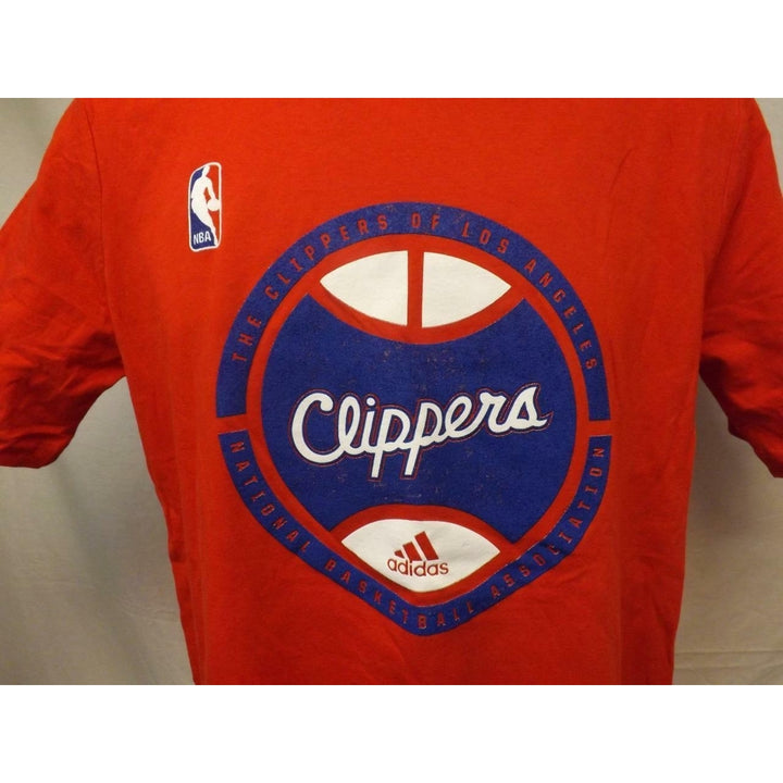 Los Angeles Clippers Adidas Youth XLarge XL 18 Red Shirt Image 2