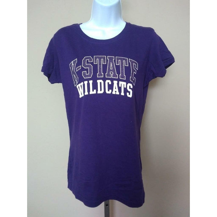 Kansas State Wildcats Womens Size M Medium Purple Russell Shirt Image 1