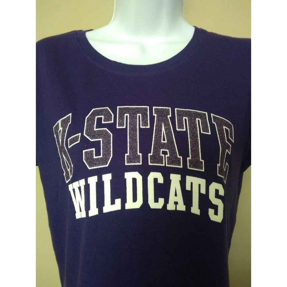 Kansas State Wildcats Womens Size M Medium Purple Russell Shirt Image 2