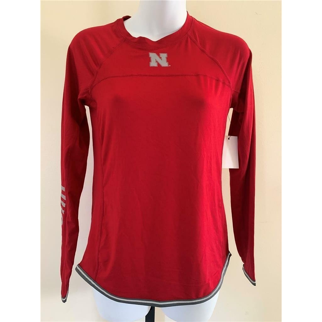 Nebraska Cornhuskers Womens Size S Small Red G-III Shirt Image 1