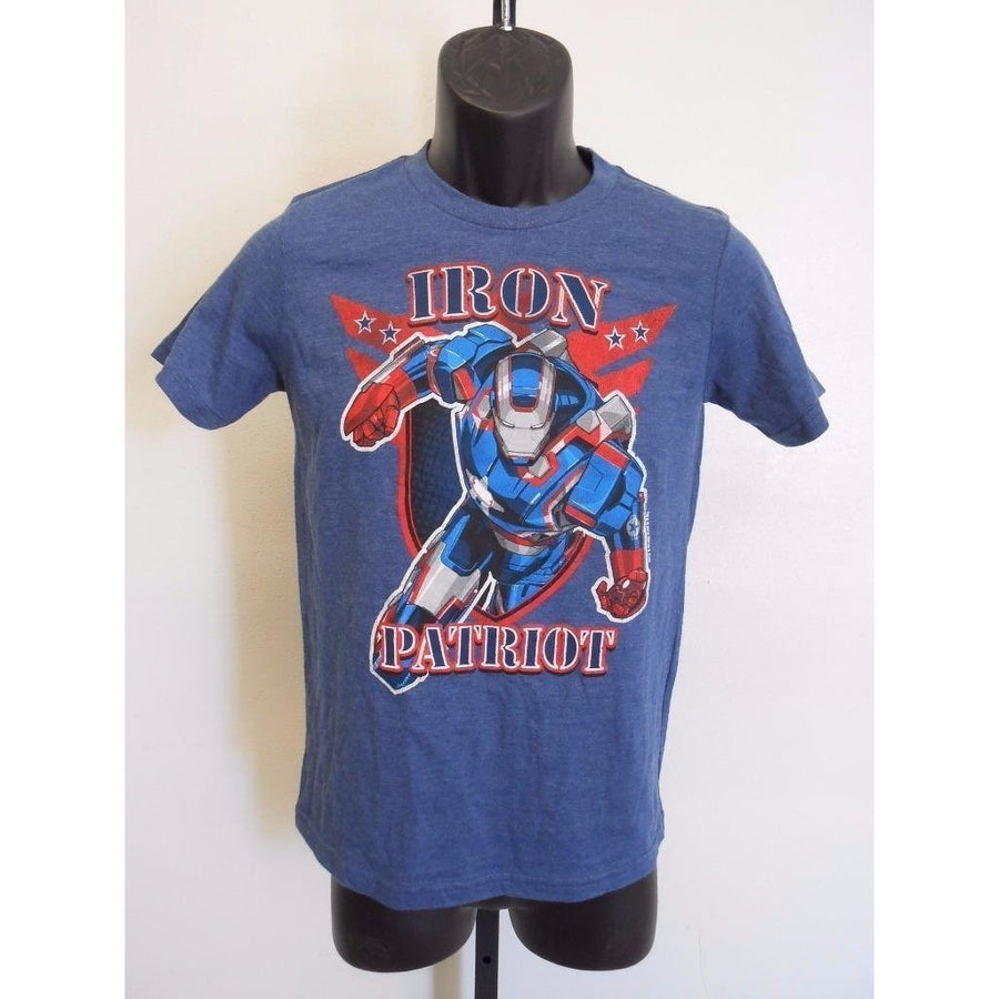 IRONMAN "IRON PATRIOT" YOUTH SIZE M MEDIUM SHIRT MARVEL Image 1