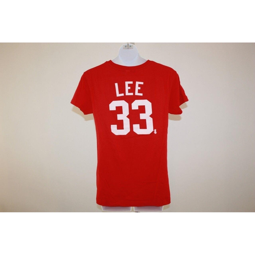 Philadelphia Phillies Cliff Lee 33 YOUTH GIRLS Medium M Adidas Shirt Image 1