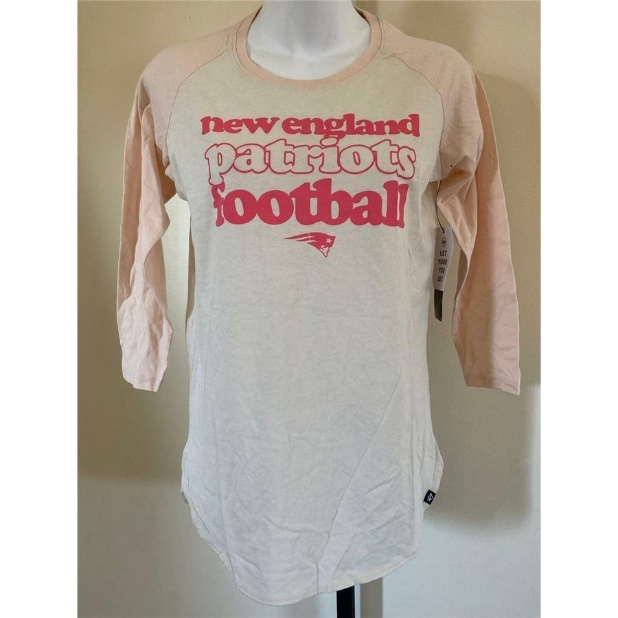 England Patriots Womens Size S Small Pink Shirt Image 1