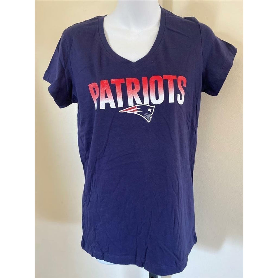 England Patriots Womens Size S Small Navy Shirt Image 1