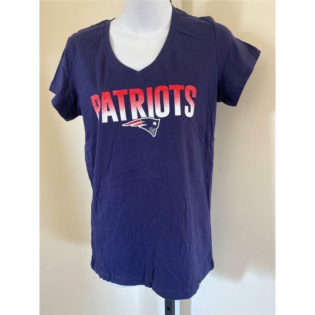 England Patriots Womens Size S Small Navy Shirt Image 2