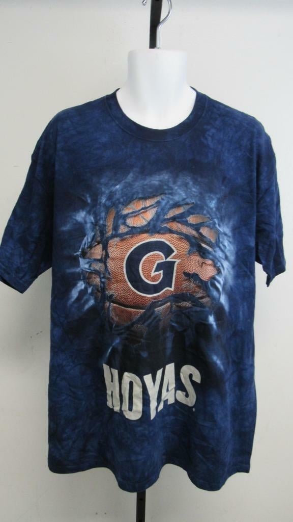 Georgetown Hoyas Mens Size XL XLarge Dark Blue Shirt Image 1