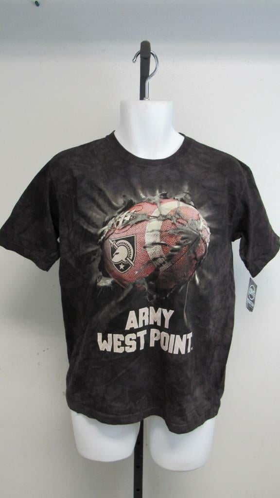 Army West Point Black Knights Youth Size XL XLarge Brown Shirt Image 1