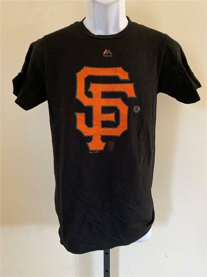 San Francisco Giants Mens Size S Small Black Shirt Image 1