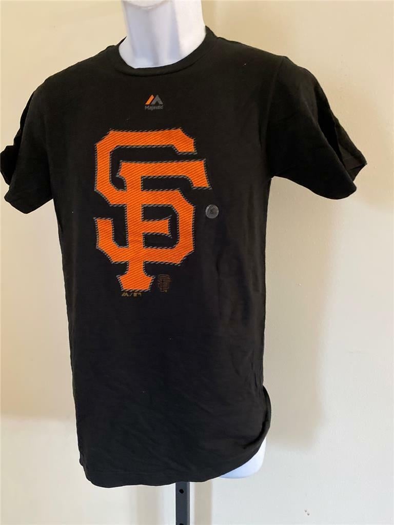 San Francisco Giants Mens Size S Small Black Shirt Image 2