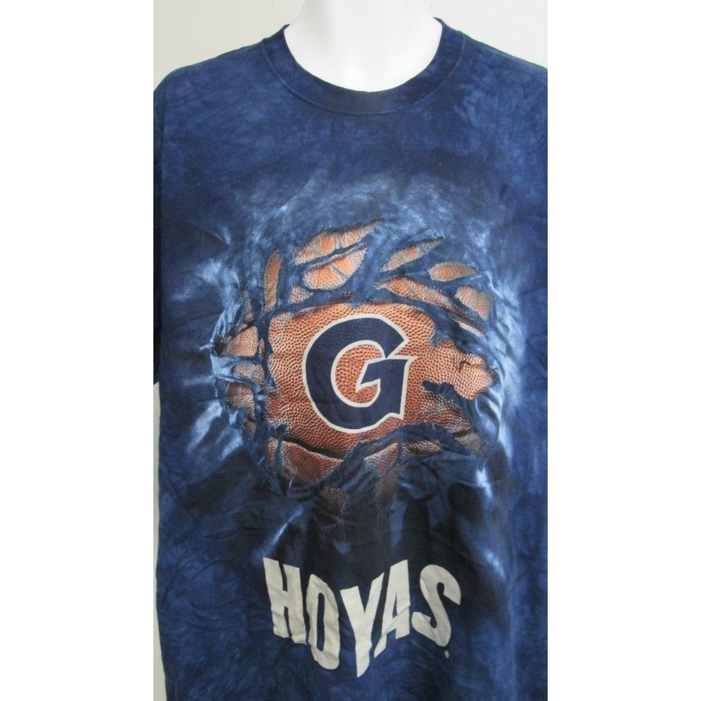 Georgetown Hoyas Mens Size XL XLarge Dark Blue Shirt Image 4