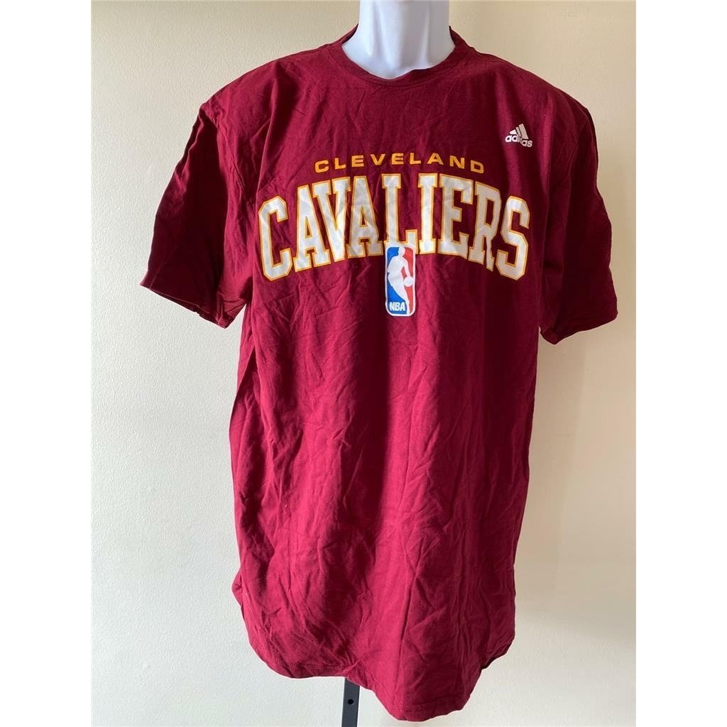 Cleveland Cavaliers Mens Size XL Red Adidas Shirt Image 1