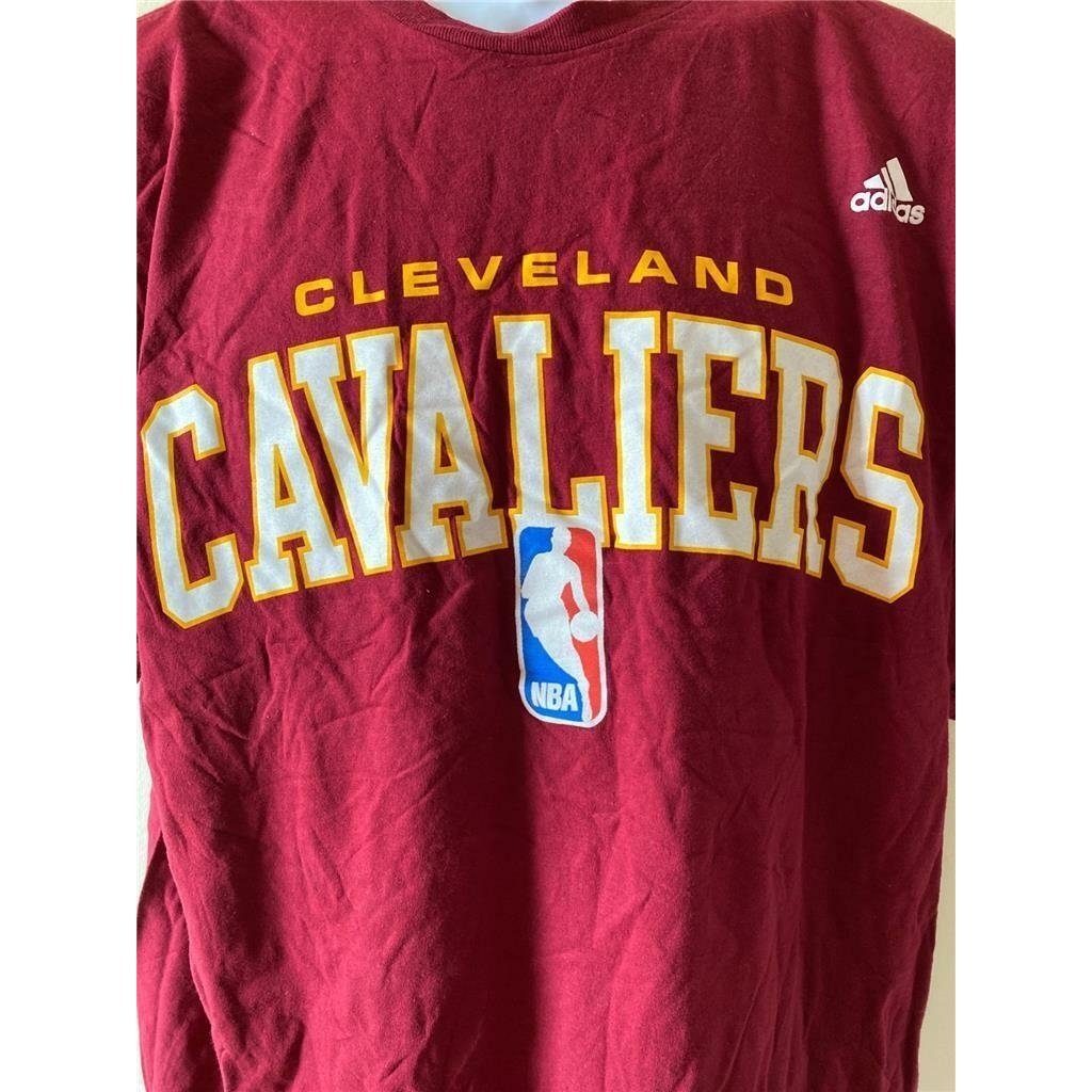 Cleveland Cavaliers Mens Size XL Red Adidas Shirt Image 3