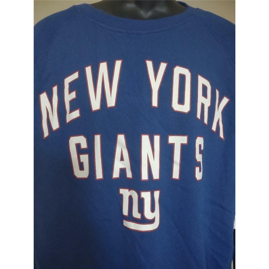 York NY Giants Mens Size L Large Blue Sweatshirt Image 1