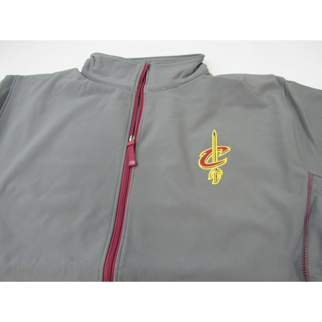 Cleveland Cavaliers Mens Size XL-Tall Majestic Hard Shell Jacket Image 3