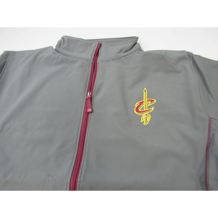 Cleveland Cavaliers Mens Size XL-Tall Majestic Hard Shell Jacket Image 3