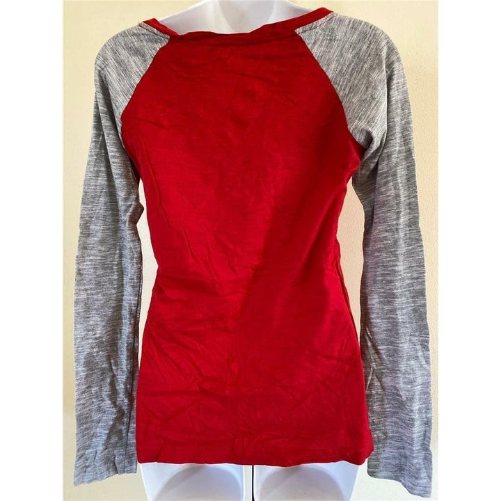 Louisville Cardinals Womens Size S Small Red Long Sleeve Shirt Image 4