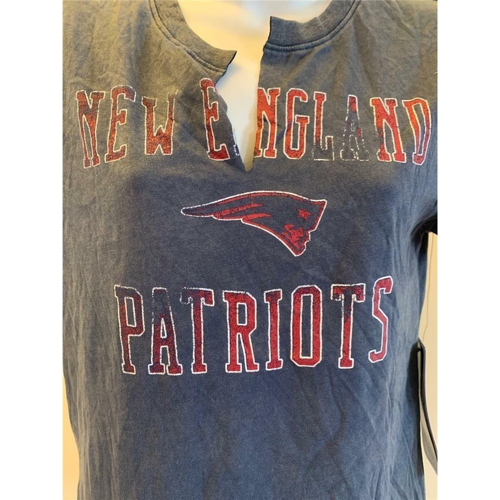 England Patriots Womens Size S Small Gray Brand 47 Shirt Image 2