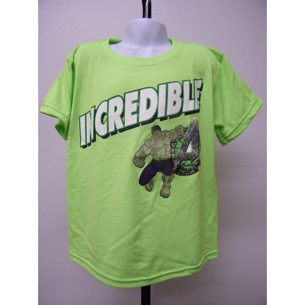 INCREDIBLE HULK YOUTH SIZE L LARGE SHIRT MARVEL 69PO Image 1